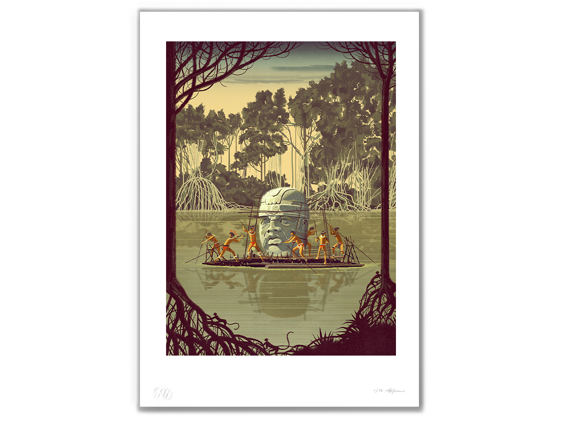 Le teste olmeche /  The Olmec heads (Mexico)