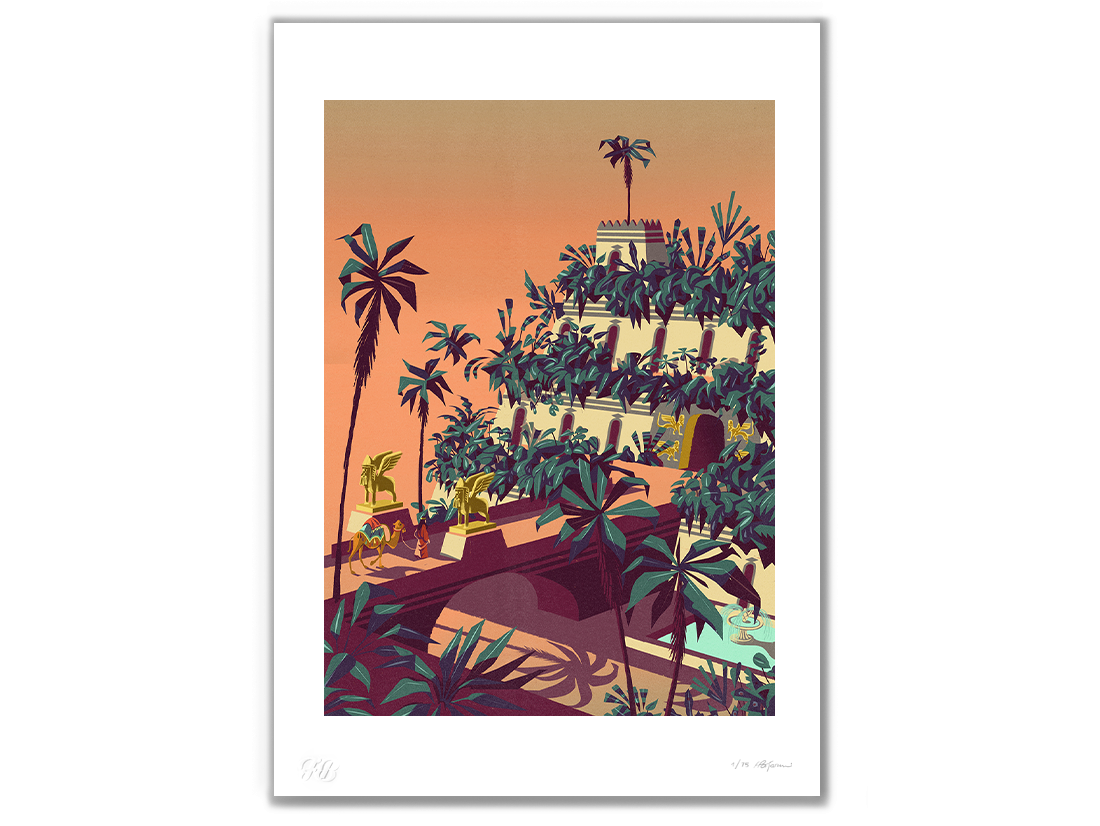 I Giardini pensili di Babilonia / Hanging Gardens of Babylon (Iraq)